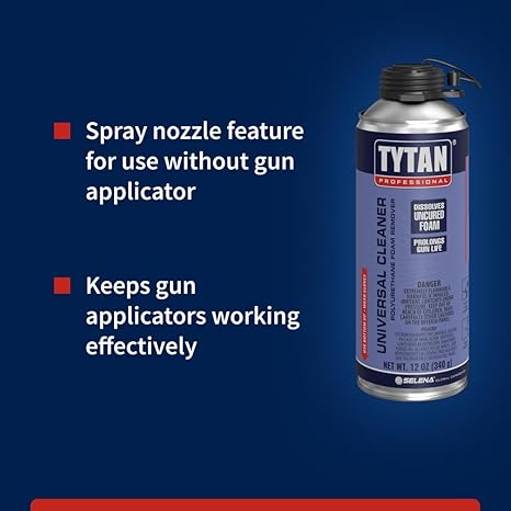Tytan Foam Cleaner, 12 oz | Sold Per Case (12 PCS / CASE)