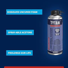 Tytan Foam Cleaner, 12 oz | Sold Per Case (12 PCS / CASE)