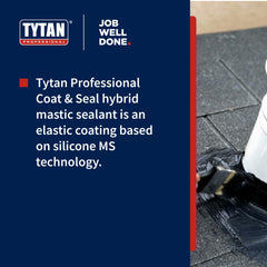 Tytan Sealant, Coat & Seal Hybrid UV resistant for exterior use, 5 kg | Sold Per Case (2 PCS / CASE)