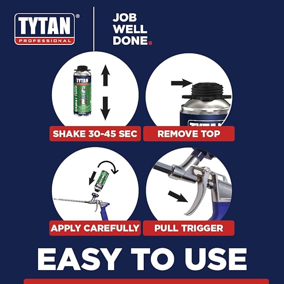 Tytan Pro Control Gun, 8 Steel Barrel | Sold per Case (40 PCS / CASE)