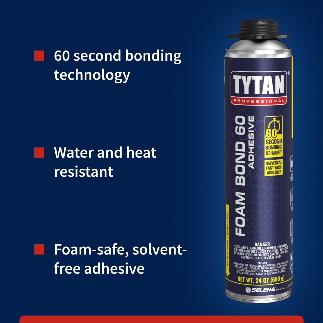 Tytan Foam Bond 60 | Sold Per Case (12 PCS / CASE)