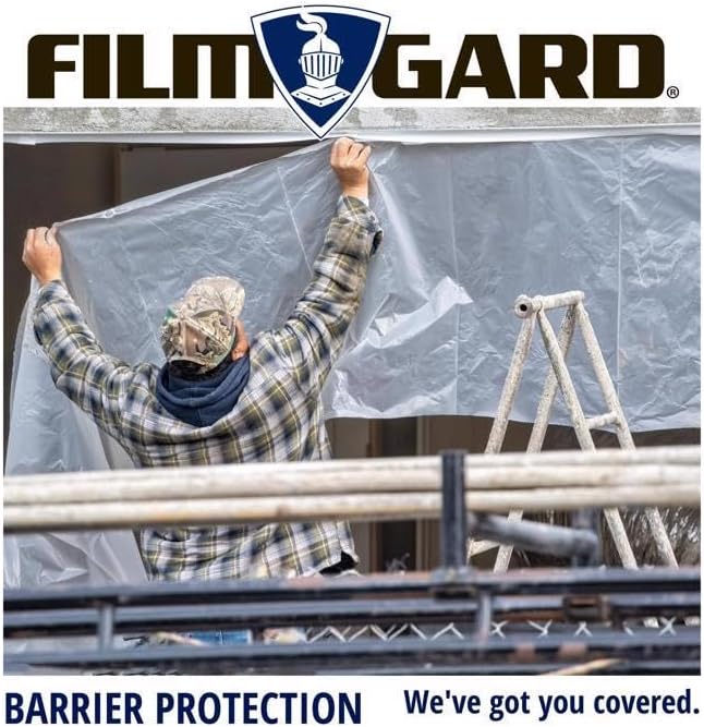 Construction Film, 6 mil x 20' x 100', Clear, 20/Pallet