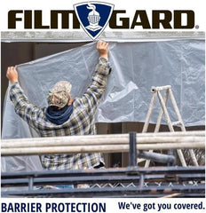 Construction Film, 6 mil x 20' x 100', Clear, 20/Pallet
