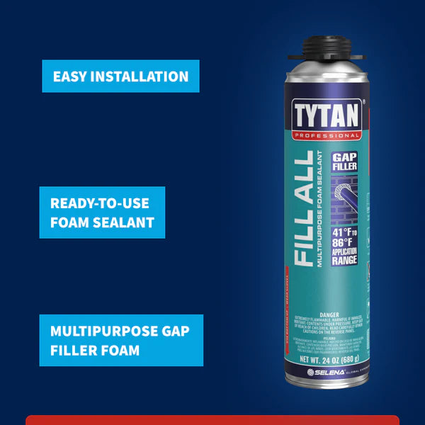 Tytan Fill All PRO, 24 oz | Sold Per Case (12 PCS / CASE)