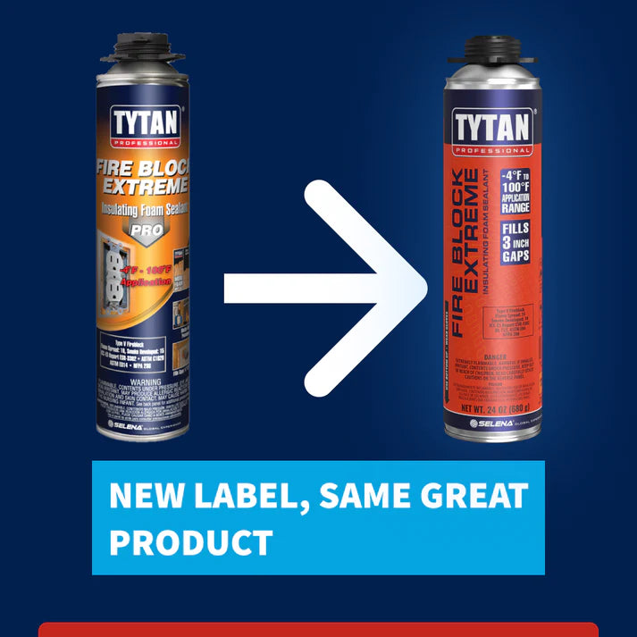 Tytan Fire Block Extreme PRO, 24 oz | Sold Per Case (12 PCS / CASE)